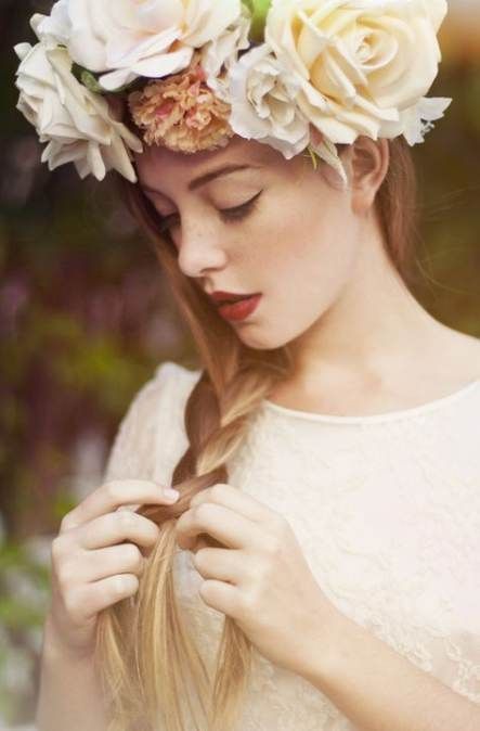 33+ ideas flowers in hair photography dreams -   14 makeup Photography flowers ideas