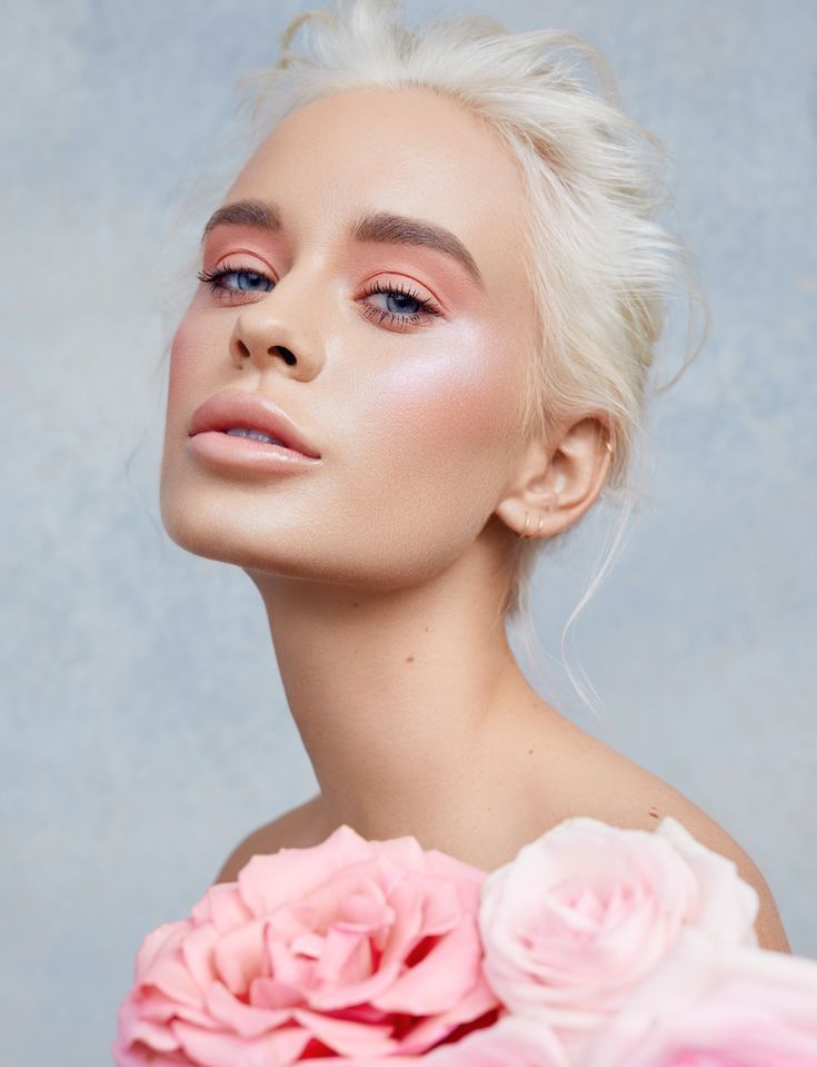 14 makeup Photography flowers ideas