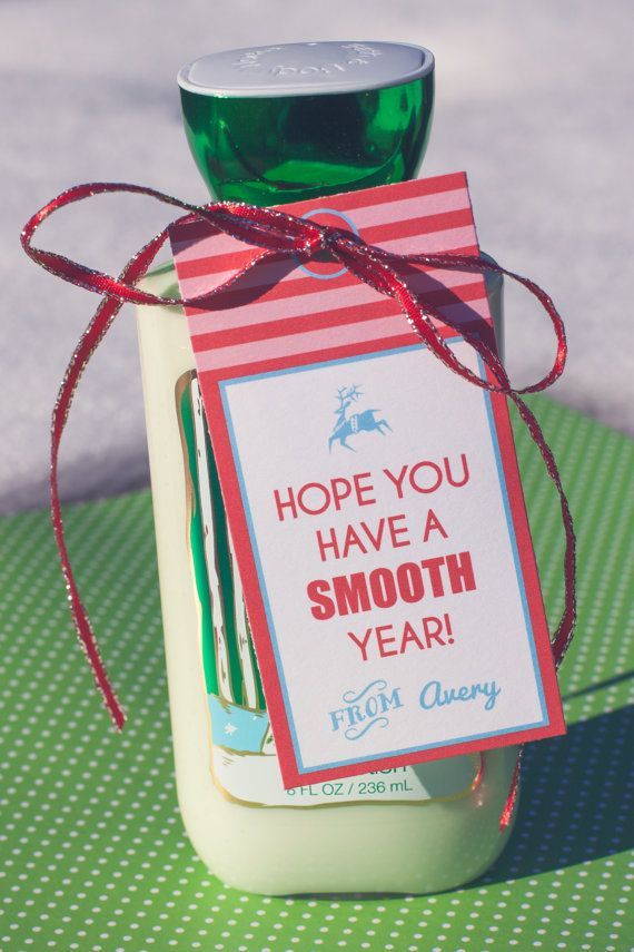 Christmas Lotion Bottle Gift Tag, Thank You Gift Tag, Christmas Gift Tag, Teacher Gift Tags, Teacher Appreciation, Teacher Christmas Tag -   14 office holiday Gifts ideas