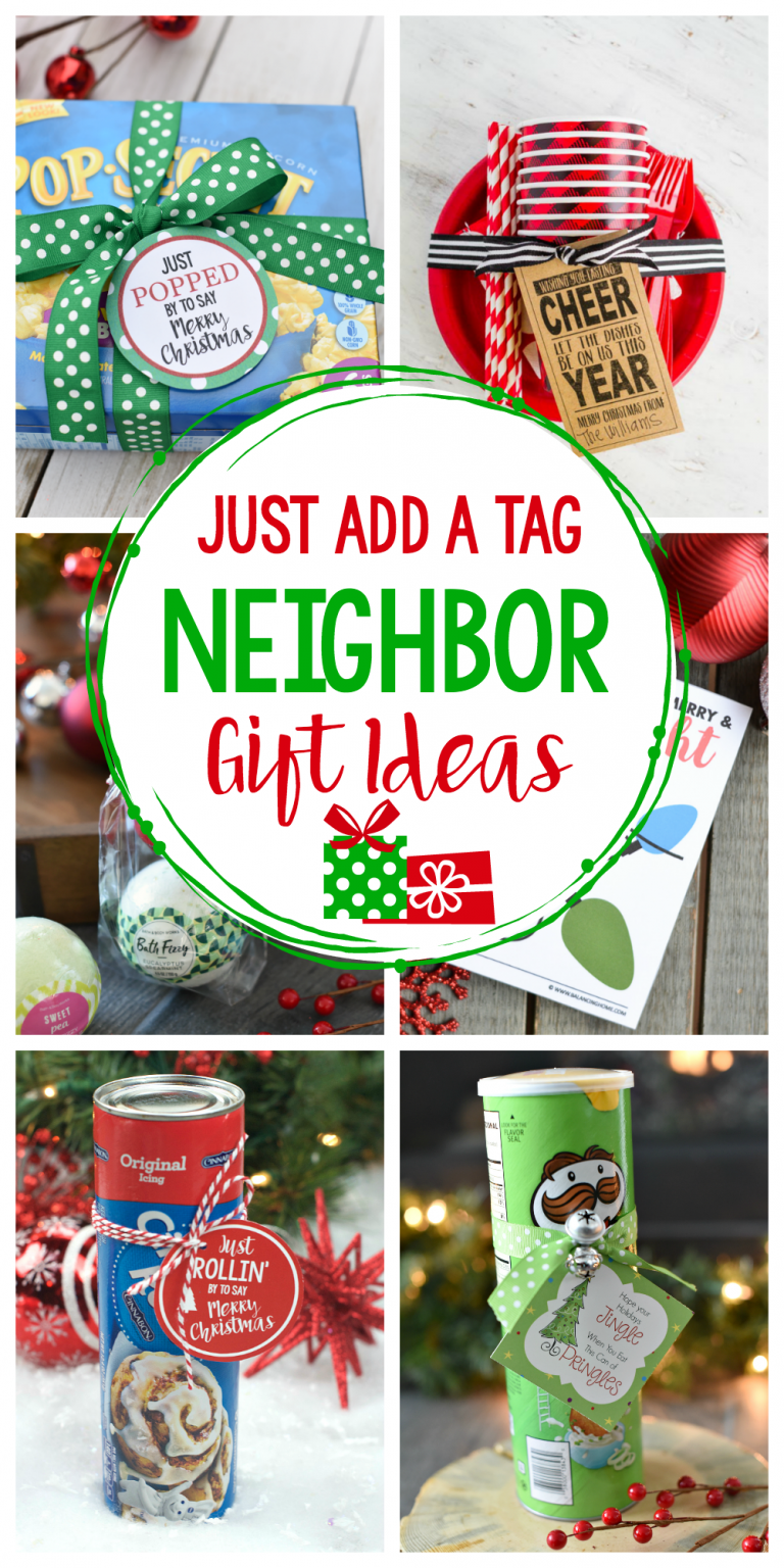 25 Easy Neighbor Gifts: Just Add a Tag -   14 office holiday Gifts ideas