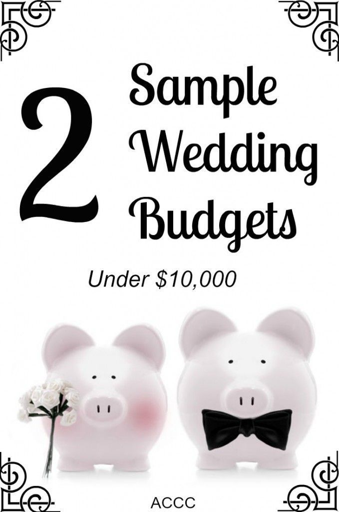 2 Wedding Budgets Without Consumer Debt -   14 wedding Budget 10000 ideas