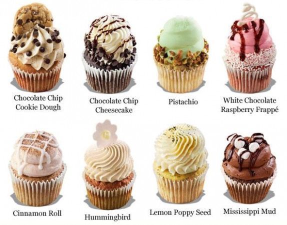15 cup cake Flavors ideas