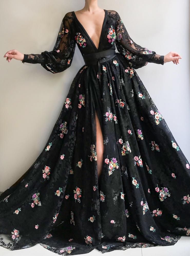 Blooming Eerie TMD Gown -   15 dress Designs wardrobes ideas
