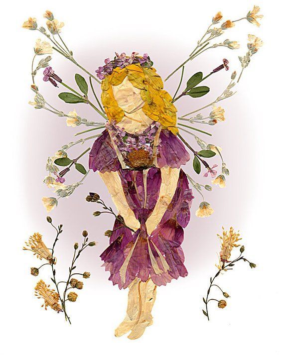 Flower Fairy 8 x 10 Fine Art Print - Original 