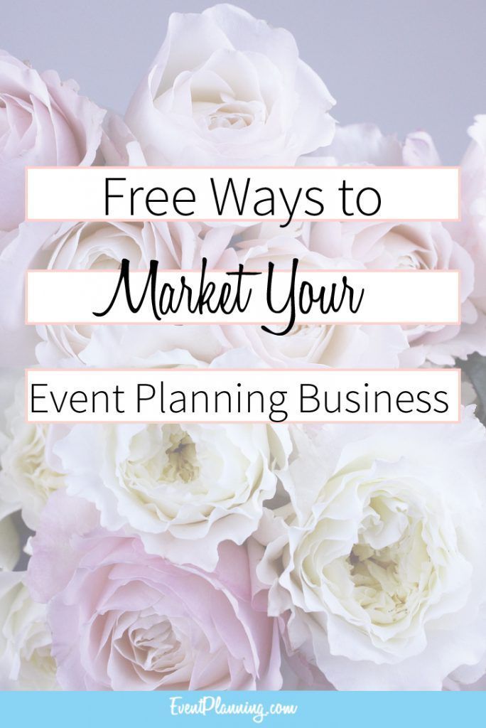 Free ways to market your event planning business - eventplanning.com -   15 Event Planning Logo projects ideas