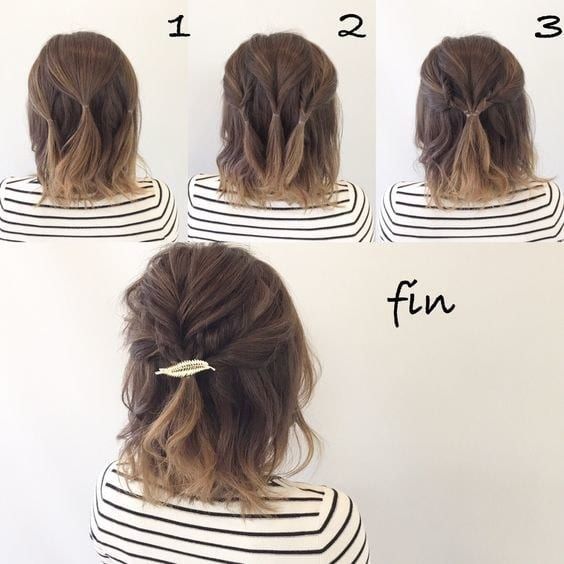 10 Easy Hairstyles To Mix It Up -   15 hairstyles For Work easy ideas