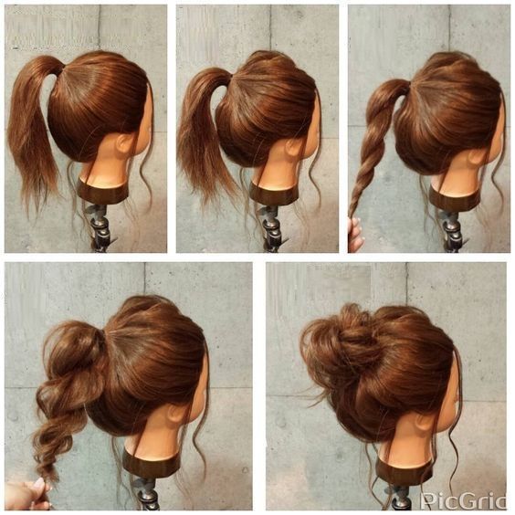 62 Easy Hairstyles Step by Step DIY -   15 hairstyles For Work easy ideas