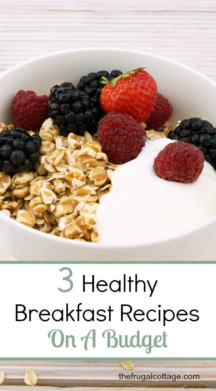 3 Healthy Breakfast Recipes On A Budget -   15 healthy recipes On A Budget breakfast ideas