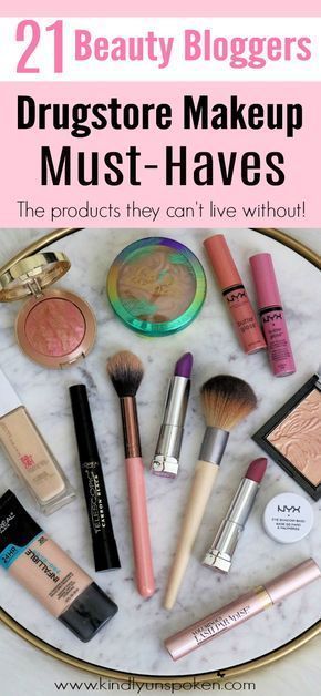 The Best Drugstore Makeup Products- 21 Beauty Blogger Must-Haves -   15 makeup Beauty budget ideas