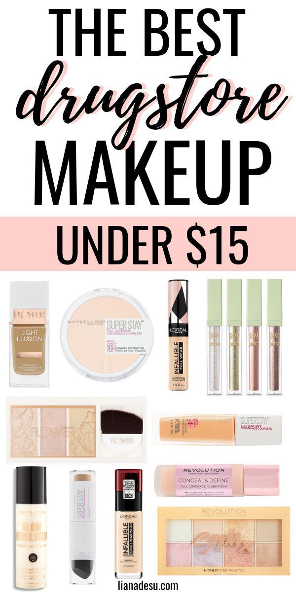 Best Drugstore Makeup Under $15 - All the Must-Have Products You Need -   15 makeup Beauty budget ideas