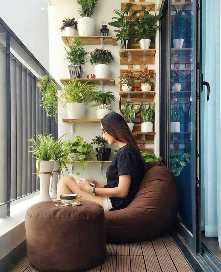 вњ”37 small balcony garden ideas inspiration for home and apartment 21 -   15 plants Balcony house ideas