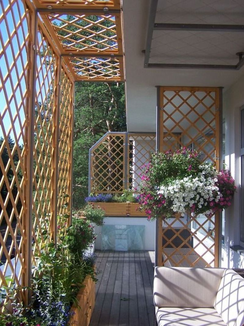 Wonderful Small Apartment Balcony Decor Ideas with Beautiful Plant -   15 plants Balcony house ideas