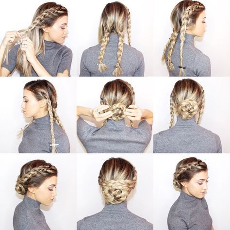 62 Easy Hairstyles Step by Step DIY -   15 quick hairstyles ideas