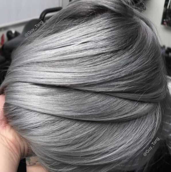 What To Know About The Metallic Hair Dye Everyone Is Flexing On Instagram -   15 silver hair Men ideas