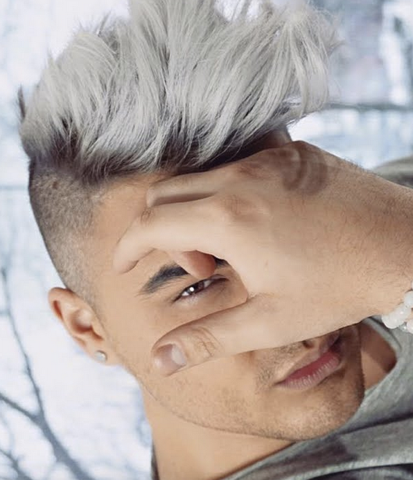 The Hottest Beauty Trend ATM: DIY Silver Hair -   15 silver hair Men ideas