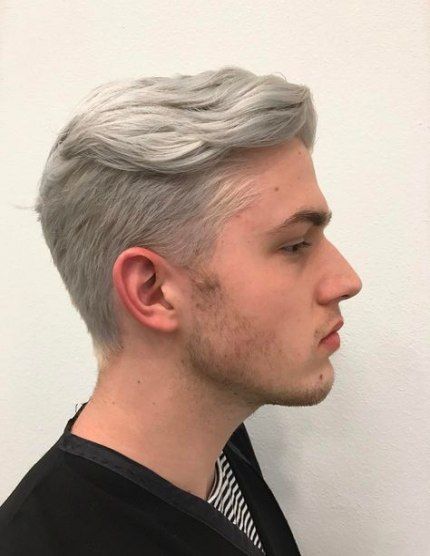 23 ideas hair cuts mens colour for 2019 -   15 silver hair Men ideas