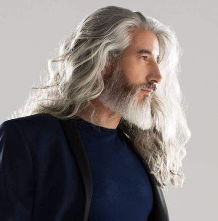 56+ Ideas Hair Silver Men Life For 2019 -   15 silver hair Men ideas