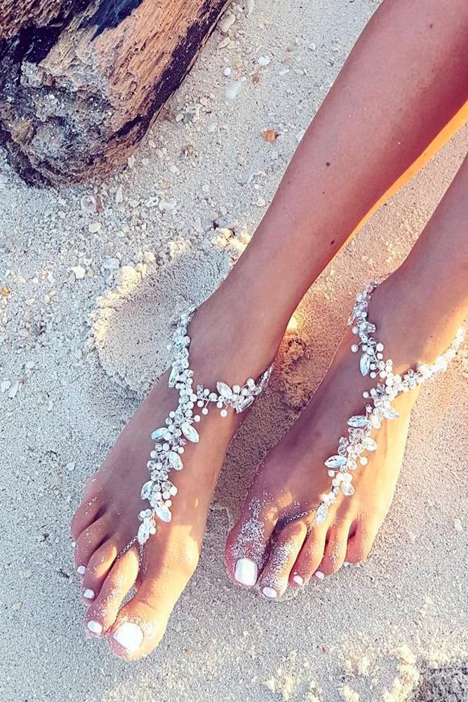 15 wedding Beach sandals ideas