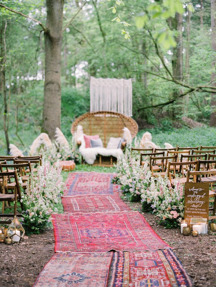 Magical Woodland Wedding Inspiration -   15 wedding Boho hippie ideas