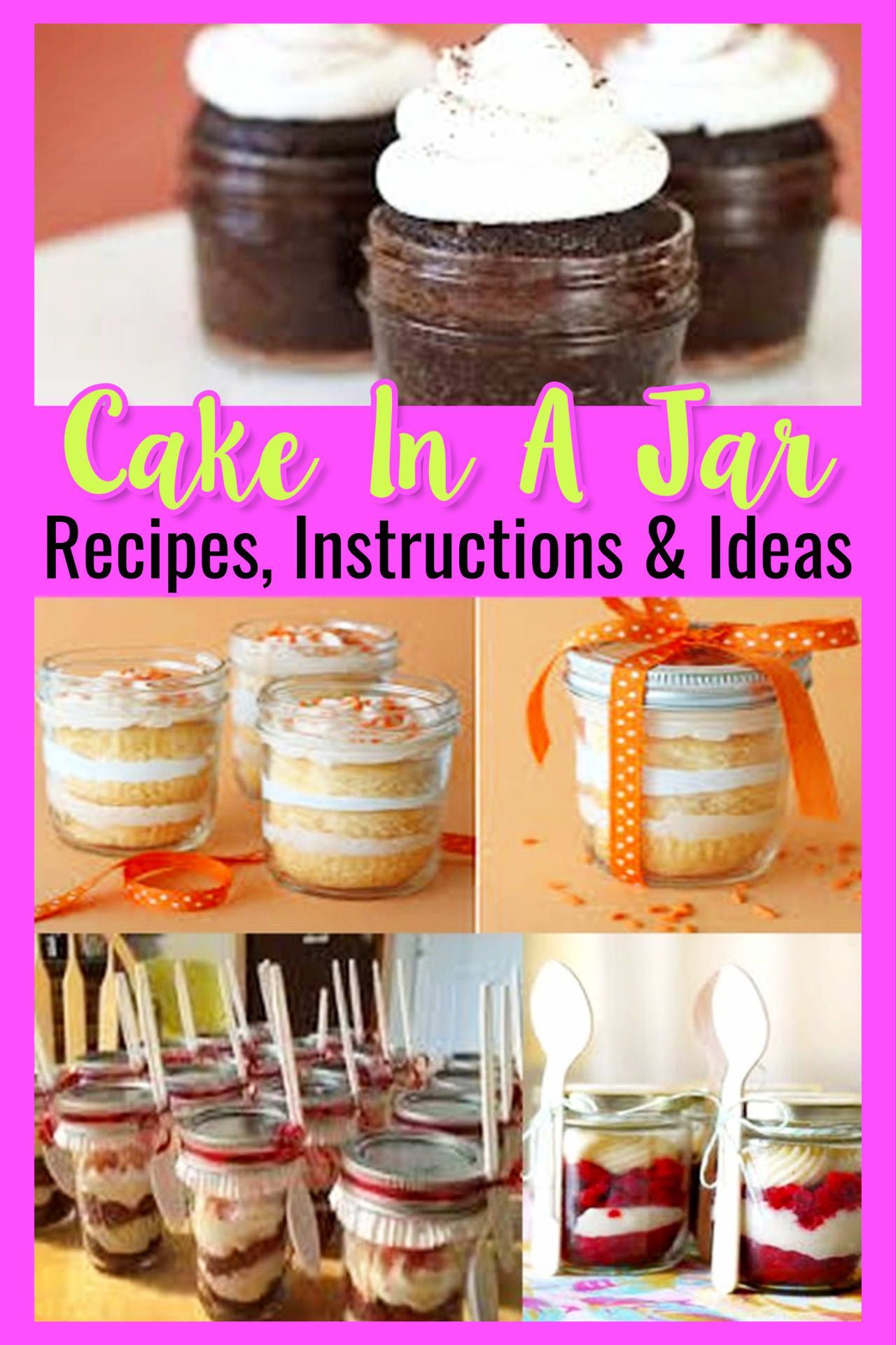 Mason Jar Cupcakes – Easy DIY Cupcakes and Cake in a Jar Recipes -   16 cake Mini mason jars ideas