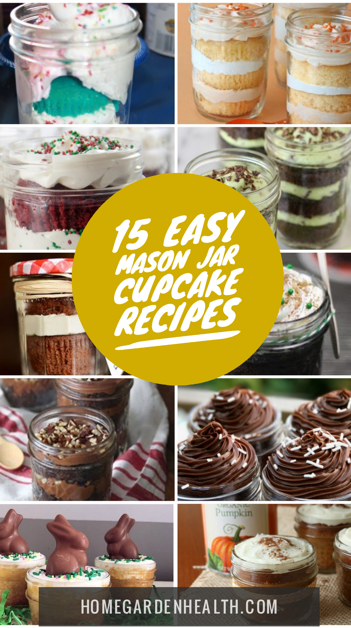15 Easy Cake in a Jar Recipes - DIY Mason Jar Cupcakes -   16 cake Mini mason jars ideas