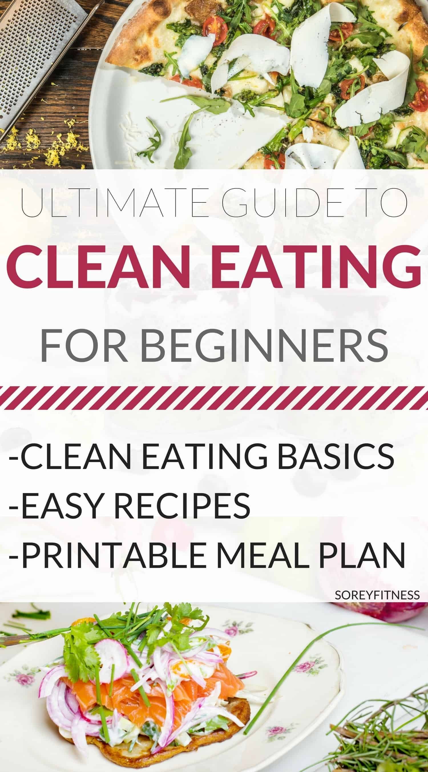 Clean Eating for Beginners [Ultimate Guide + Printable Meal Plan] -   16 diet Clean Eating health ideas