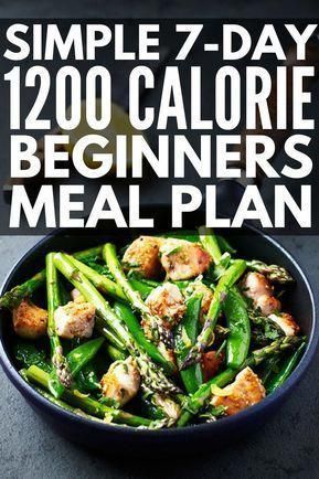 Low Carb 1200 Calorie Diet Plan: 7-Day Meal Plan for Serious Results -   16 diet Clean Eating health ideas
