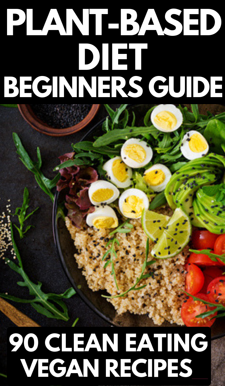 Plant Based Diet Meal Plan For Beginners: 21 Days of Whole Food Recipes To Help You Lose Weight -   16 diet Clean Eating health ideas