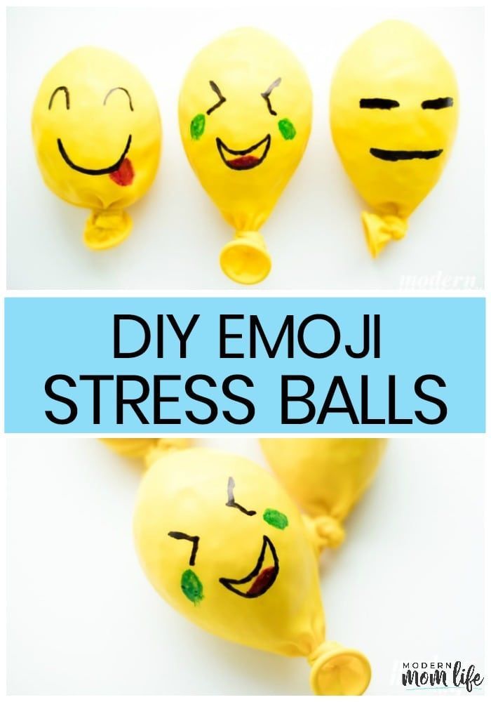 These Emoji Stress Balls Will Get You Through The Day -   16 diy projects For Mom kids ideas