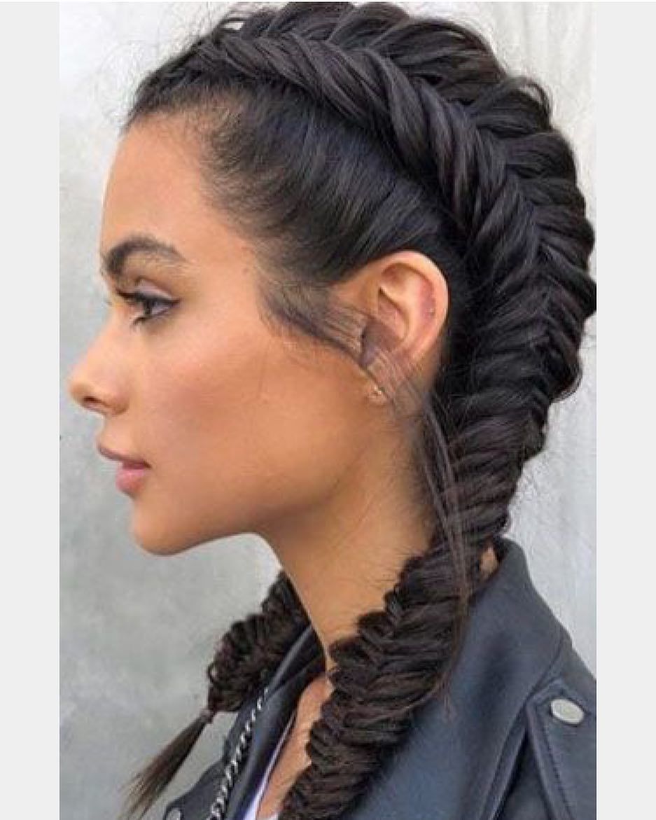 50 Gorgeous Braided Hairstyles - Page 30 of 50 -   16 hairstyles For Medium Length Hair curly ideas