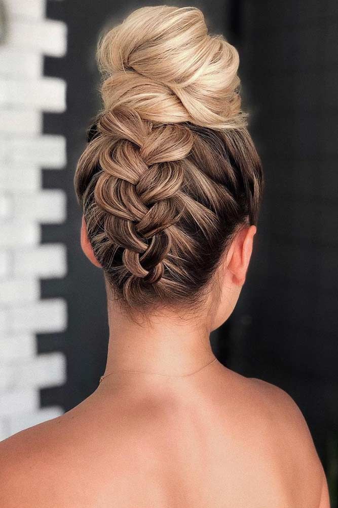 36 Trendy Updo Hairstyles For You To Try -   16 hairstyles For Medium Length Hair curly ideas