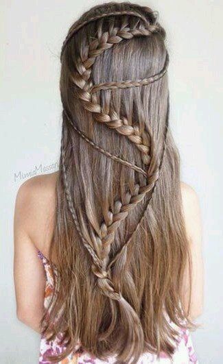 110 Best Bohemian and Wedding Braided Hairstyles That Comb T -   16 hairstyles Semirecogido trenza ideas