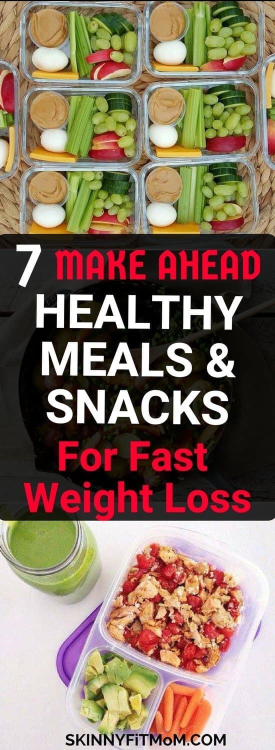 7 Make Ahead Healthy Meals and Snacks for Weight Loss -   16 make ahead diet Meals ideas