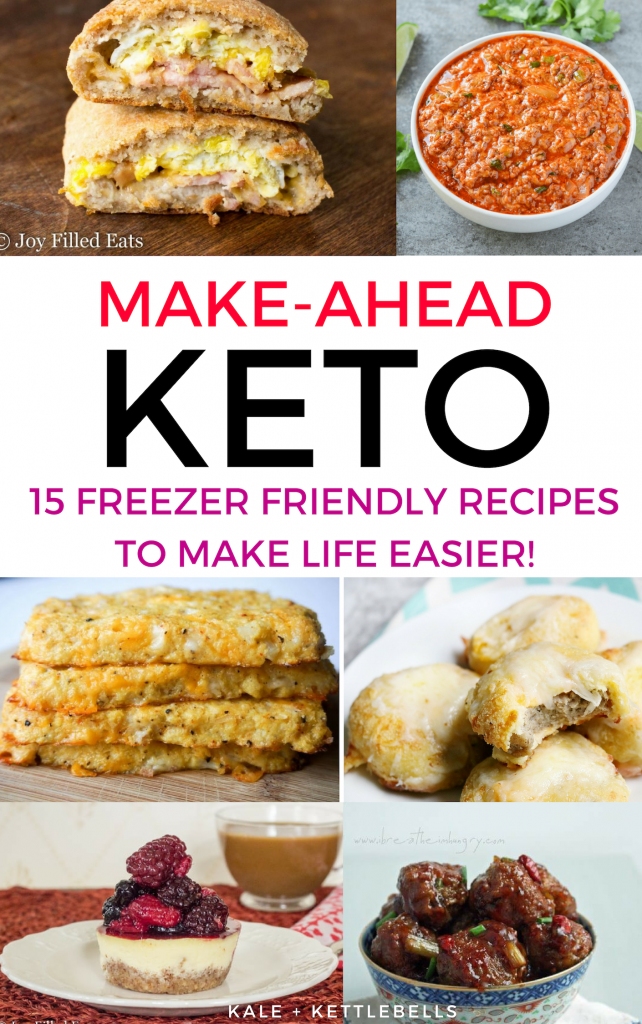 Low Carb Meal Planning: 15 Make Ahead Freezer Friendly Keto Recipes -   16 make ahead diet Meals ideas
