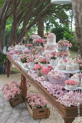 42 From Vintage To Modern Wedding Dessert Table Ideas -   16 outdoor desserts Table ideas
