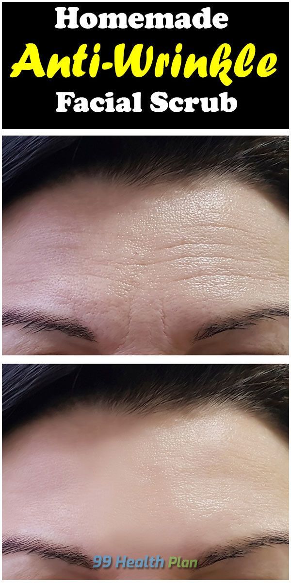 Homemade Anti-Wrinkle Facial Scrub -   16 skin care For Wrinkles people ideas