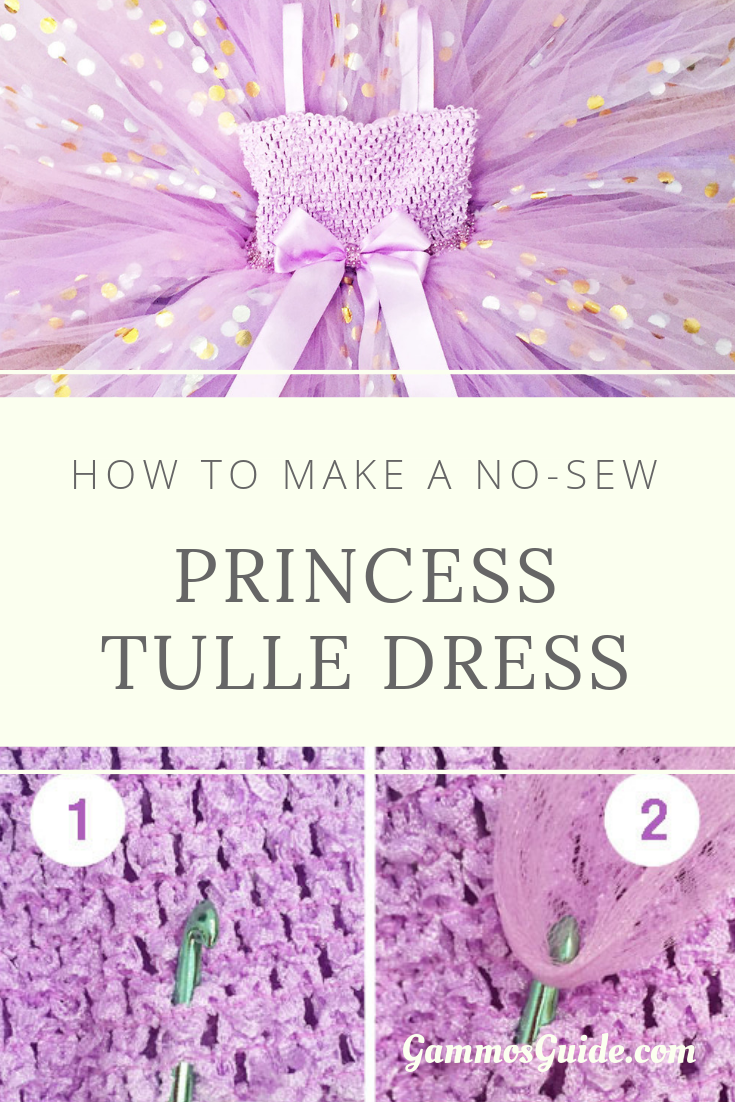 DIY Princess Tulle Dress -   16 tulle dress DIY ideas
