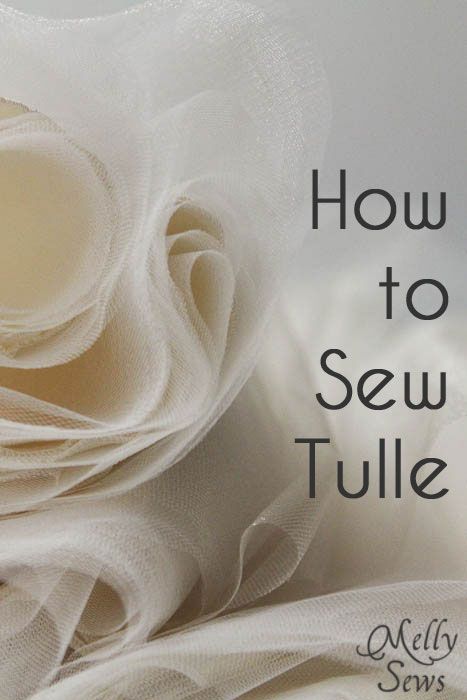 How to Sew Tulle -   16 tulle dress DIY ideas