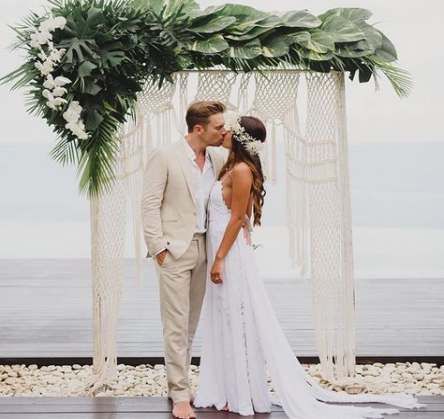 25 Best Ideas For Wedding Arch Ideas Beach -   16 wedding Bohemian men ideas