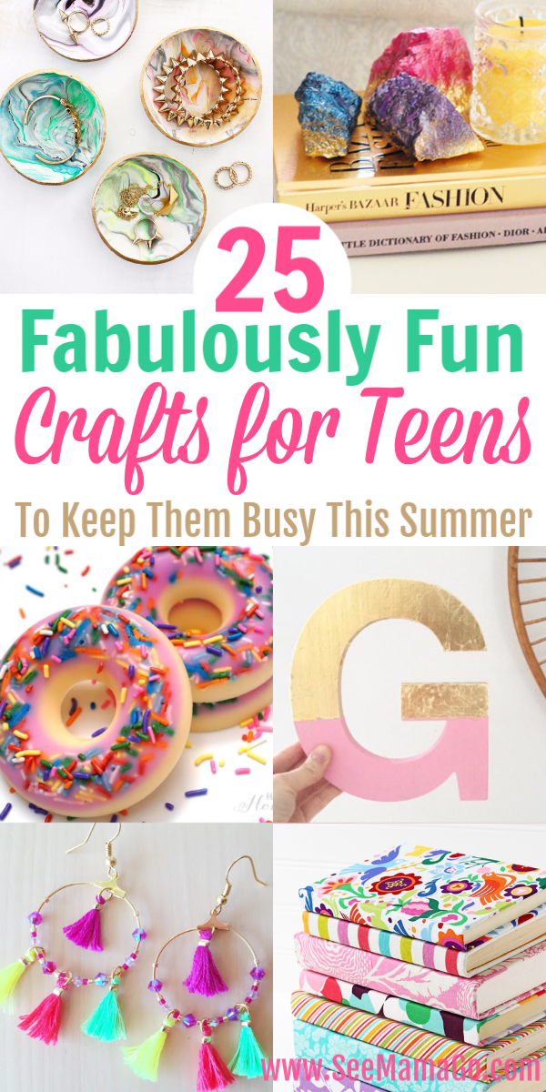 25 Fabulously Fun Crafts for Teens and Tweens -   17 diy projects For Teen Girls crafts ideas