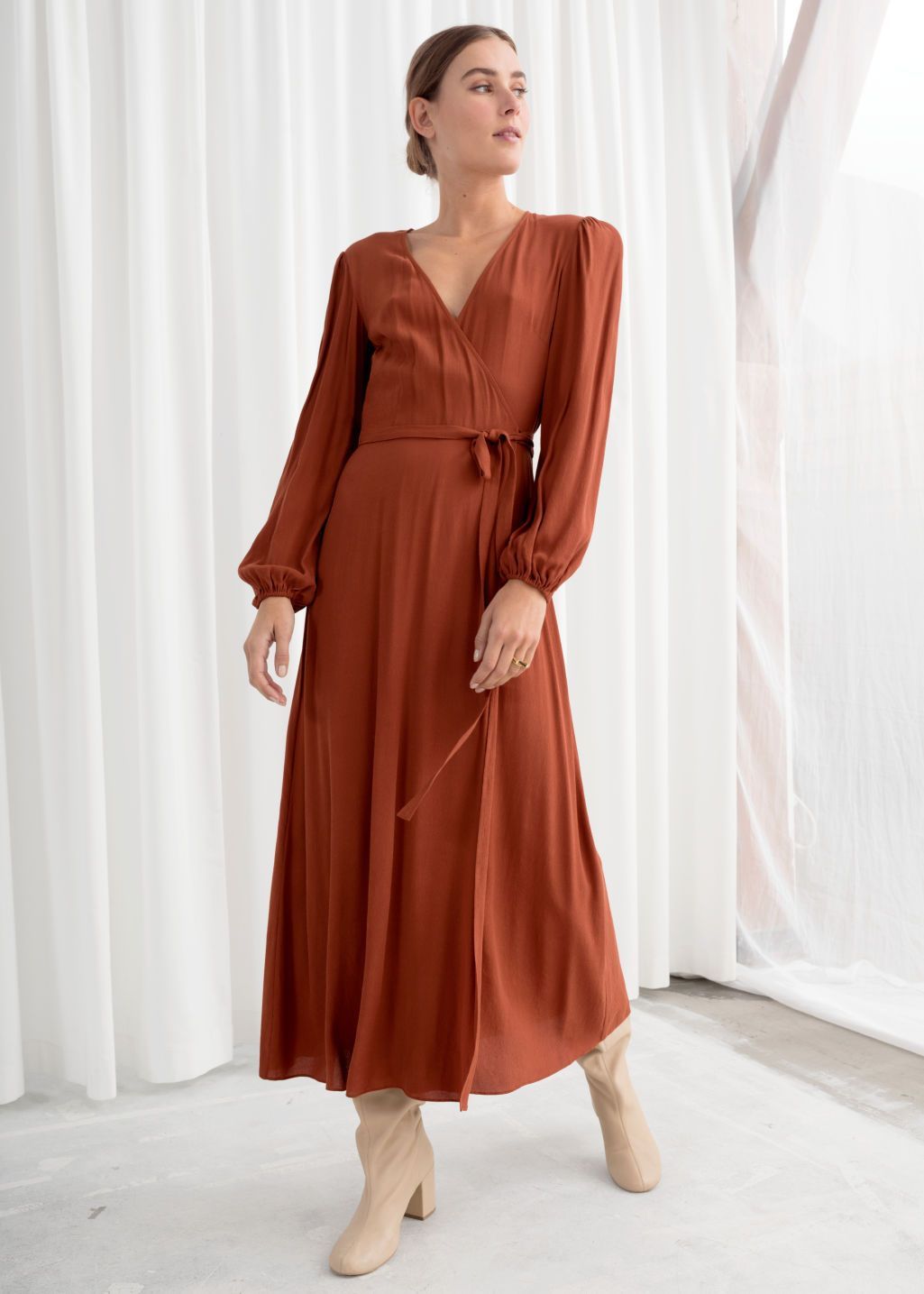 Wrap Midi Dress -   17 dress Midi formatura ideas