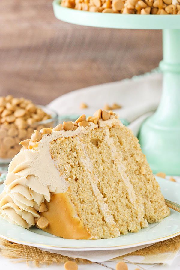 Loaded Peanut Butter Layer Cake -   17 gourmet cake Flavors ideas