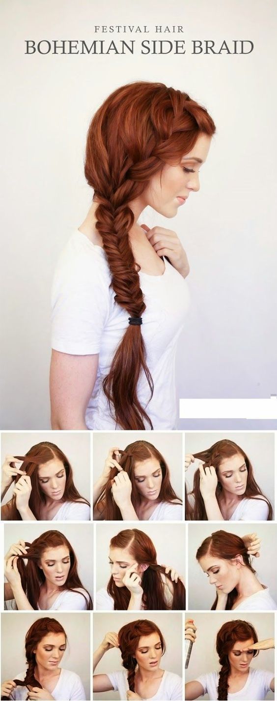 62 Easy Hairstyles Step by Step DIY -   17 hairstyles For Girls diy ideas