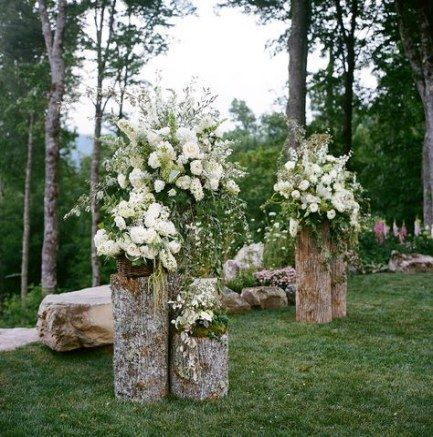56+ New Ideas For Wedding Outdoor Ceremony Backdrop Flowers -   17 wedding Backyard backdrop ideas
