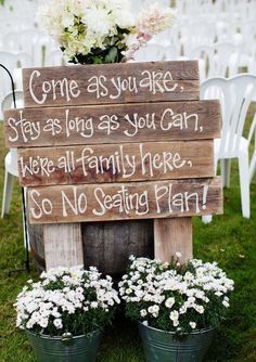 Rustic Wedding Signs - Barn Wedding Decor - Personalized Wedding Signs -   17 wedding Barn diy ideas