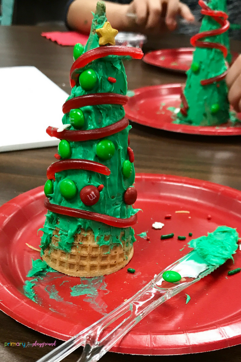 Making Christmas Tree Cones In The Classroom -   18 holiday Activities christmas ideas