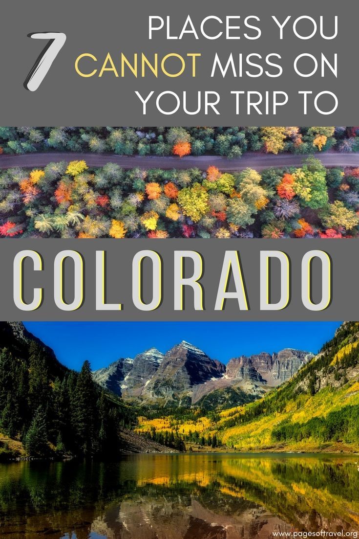 The Best Places to Visit On A Colorado Road Trip -   18 travel destinations Places To Visit vacations ideas
