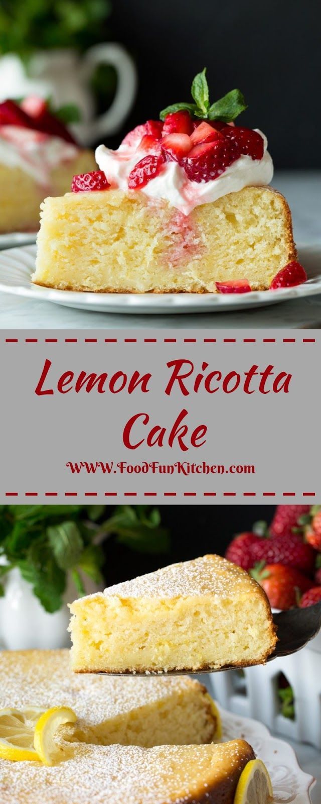 LEMON RICOTTA CAKE -   19 cake Cheese treats ideas