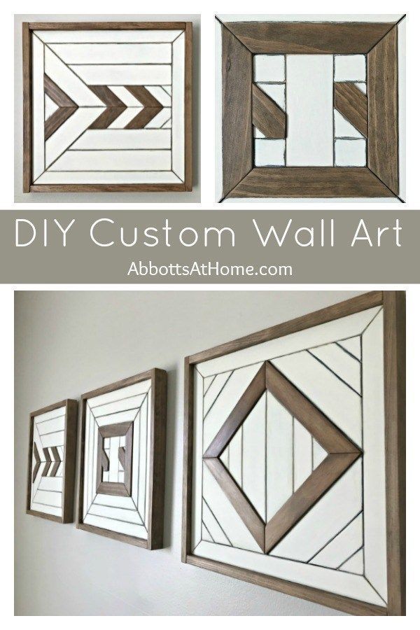 DIY Scrap Wood Wall Art Paint Makeover -   19 diy projects For Guys wall art ideas