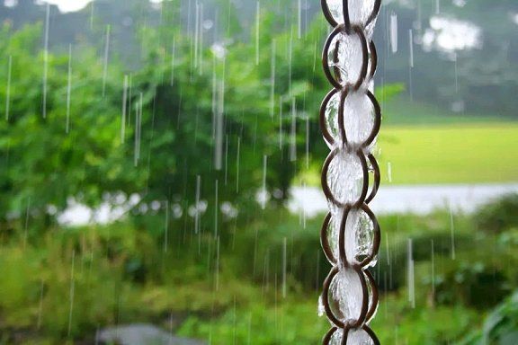 Creative And Beautiful DIY Rain Chains -   19 garden design DIY rain chains ideas